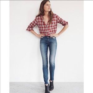 Madewell Skinny Skinny Jeans in Edmonton Wash